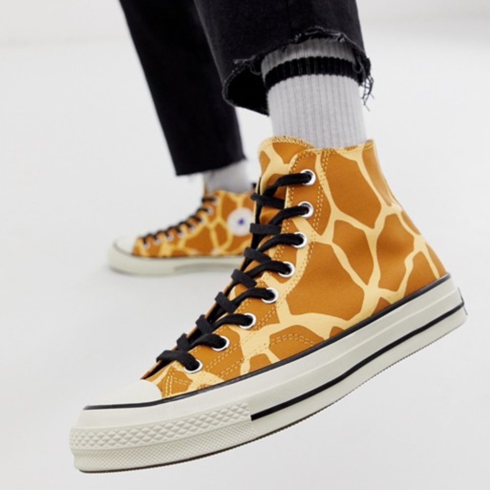New Men Converse Chuck 70 Archive Giraffe Canvas - Picture 2 of 6